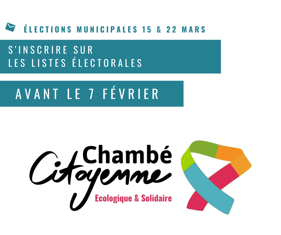 S'inscrire sur les listes électorales avant le 7 février